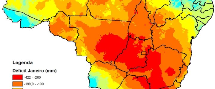 Mapeamento do regime de chuvas do primeiro trimestre de 2014